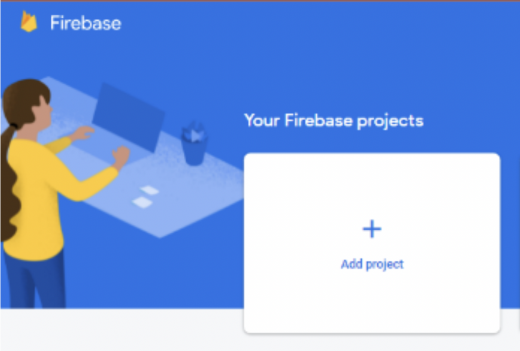 Start Firebase push notification project image