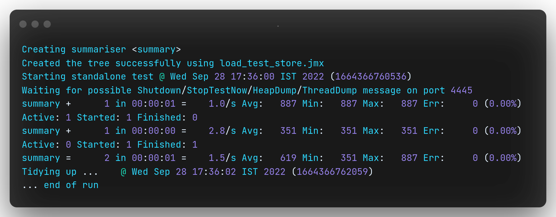 JMeter How to give best load configuration using terminal?